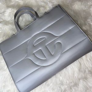 Telfar Silver Bag